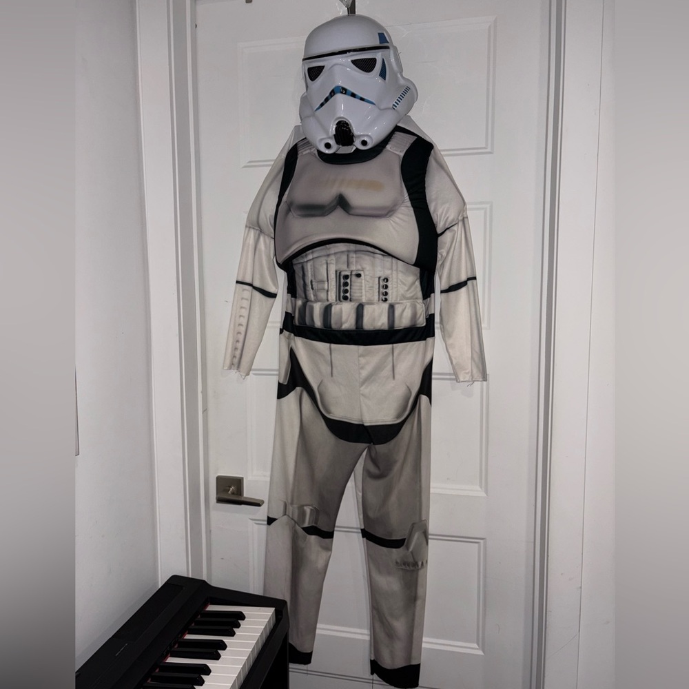 Star Wars Stormtrooper Kids Costume - White and Black